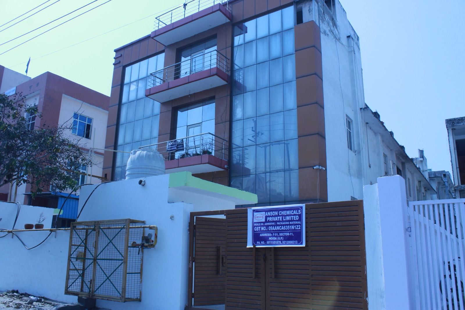 Anson Chemicals manufacturing and distribution support